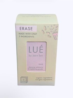 LUÉ by Jean Seo Erase Cleansing, exfoliating & brightening Powder - Organic